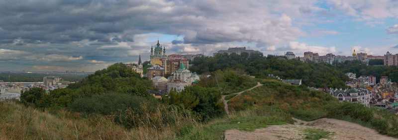 Zamkova Hill view